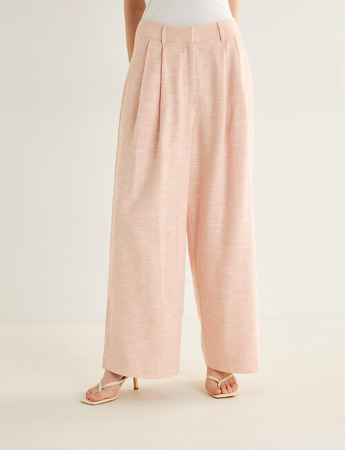 State of play Francesca Wide Leg Pant, Blush product photo