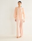 State of play Rosalie Lace Trim Blouse, Peach product photo View 03 S