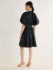 State of play Maggie Puff Sleeve Mini Dress, Black product photo View 02 S