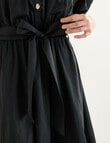 State of play Maggie Puff Sleeve Mini Dress, Black product photo View 05 S