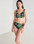 Zest Resort Wrap Front Bikini Top, Hot House Floral product photo View 05 S
