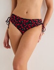 Zest Swimwear String Bikini Bottom, Cherry Print product photo