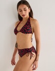 Zest Swimwear String Bikini Bottom, Cherry Print product photo View 04 S