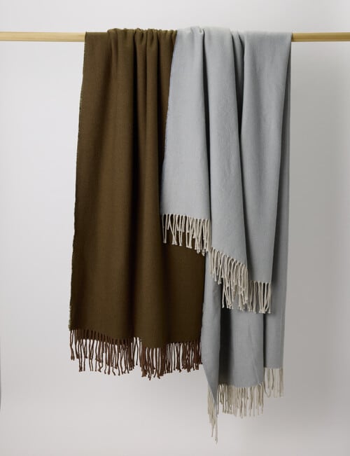 M&Co Rey Wool Blend Throw product photo