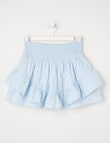Switch Peyton Cotton Skort, Light Cornflower product photo