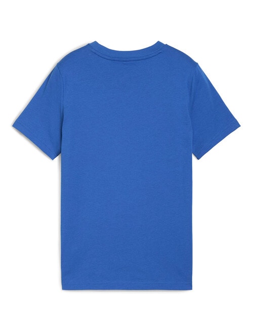 Puma Logo Lab Short Sleeve Tee, Blue product photo View 02 L