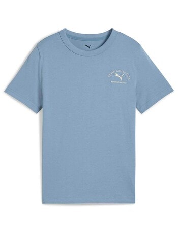 Puma Graphic Short Sleeve Tee, Cool Blue product photo