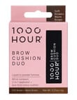 1000HR Brow Cushion Duo, Soft Brown & Warm Brown product photo