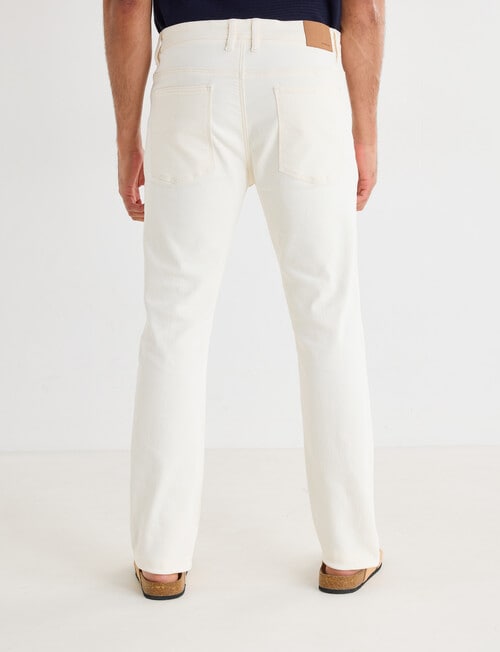 Gasoline Slim Leg Jeans, Vintage White product photo View 02 L