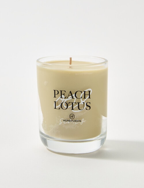 Home Fusion Series 008 Candle, Peach Lotus product photo View 03 L