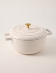 Gather Elementopia Ceramic Casserole, Cream, 4.5L product photo