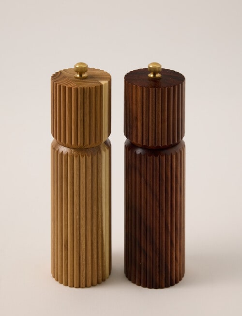 Gather Elementopia Avant Acacia Salt & Pepper Mill, Set of 2 product photo