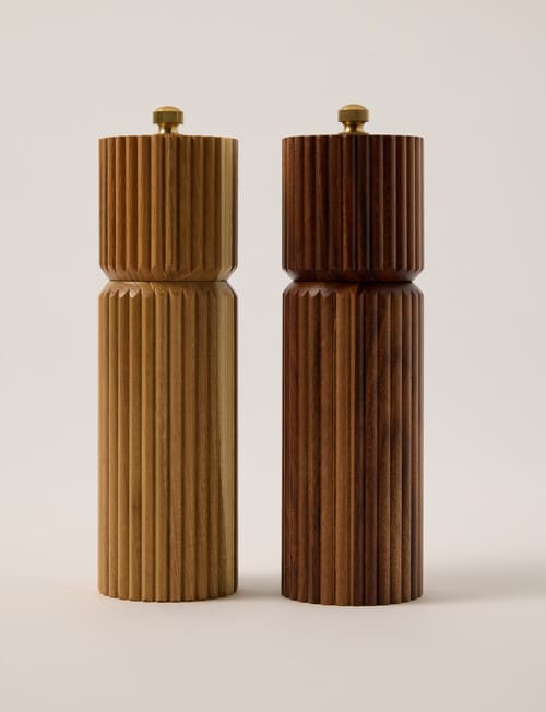 Gather Elementopia Avant Acacia Salt & Pepper Mill, Set of 2 product photo View 02 L