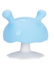 Mombella Mushroom Soothing Teether, Blue product photo View 02 S