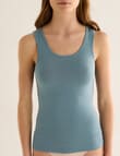 Lyric Modal Elastane Tank, Dark Sage product photo