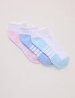 Superfit Lily Low Cut Socks, 3-Pack, White product photo