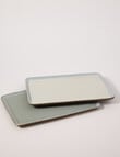 Gather Rectangle Platter, Linen, 36cm product photo View 04 S