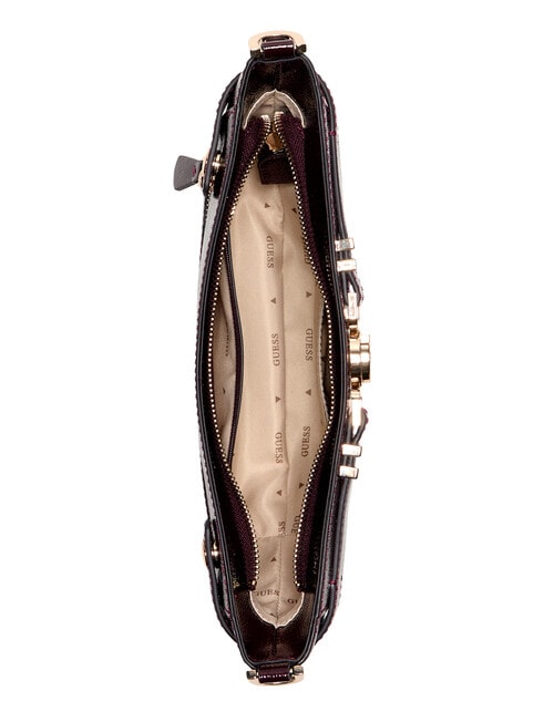 Guess Cirene Shoulder Bag, Burgundy product photo View 03 L