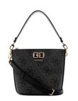 Guess Karnilla Logo Bucket Bag, Coal Logo product photo