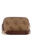 Guess Noelle II Camera Crossbody Bag, Latte Logo & Brown product photo
