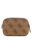 Guess Noelle II Camera Crossbody Bag, Latte Logo & Brown product photo View 02 S