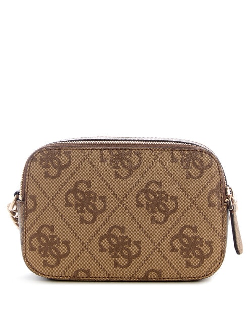 Guess Noelle II Camera Crossbody Bag, Latte Logo & Brown product photo View 02 L