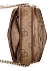 Guess Noelle II Camera Crossbody Bag, Latte Logo & Brown product photo View 03 S