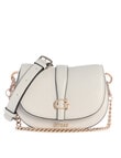 Guess Carrie Mini Flap Crossbody Bag, Stone product photo
