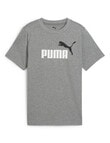 Puma Essentials Logo Short Sleeve Tee, Grey product photo