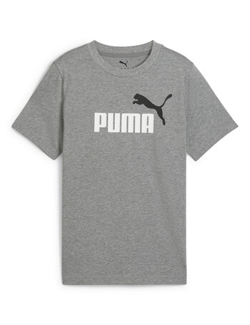 Puma Essentials Logo Short Sleeve Tee, Grey product photo