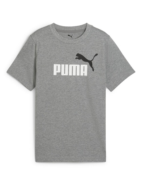Puma Essentials Logo Short Sleeve Tee, Grey product photo
