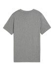 Puma Essentials Logo Short Sleeve Tee, Grey product photo View 02 S