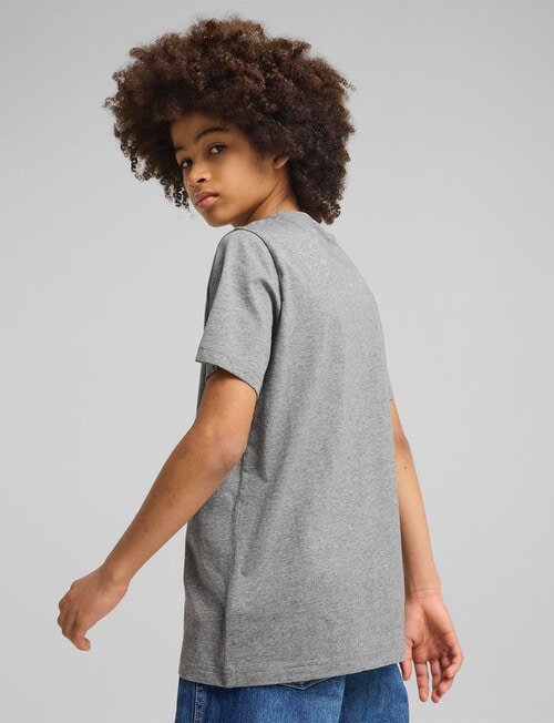 Puma Essentials Logo Short Sleeve Tee, Grey product photo View 04 L