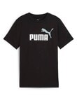 Puma Essential Logo Short Sleeve Tee, Black product photo