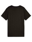 Puma Essential Logo Short Sleeve Tee, Black product photo View 02 S