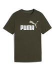 Puma Essential Logo Short Sleeve Tee, Olive product photo