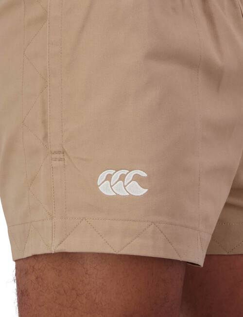 Canterbury Retro On Field 3" Short, Warm Taupe product photo View 03 L
