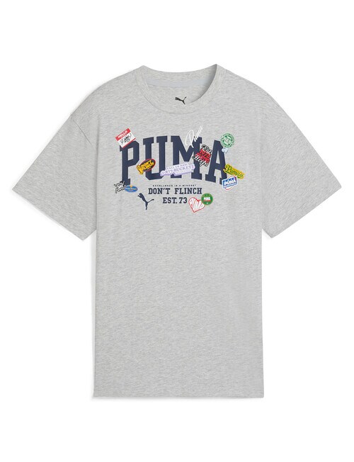 Puma BB Hooper Short Sleeve Tee, Gray product photo