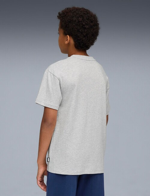 Puma BB Hooper Short Sleeve Tee, Gray product photo View 04 L