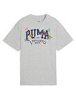 Puma BB Hooper Short Sleeve Tee, Gray product photo