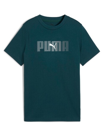 Puma Logo Lab Tee, Green product photo