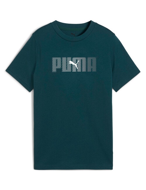 Puma Logo Lab Tee, Green product photo