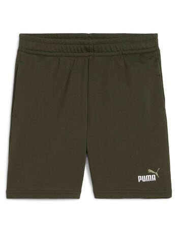 Puma Essentails Logo Short, Olive product photo