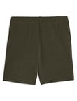 Puma Essentails Logo Short, Olive product photo View 02 S