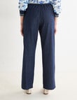 Jigsaw Arabella Chambray Trousers, Denim product photo View 02 S