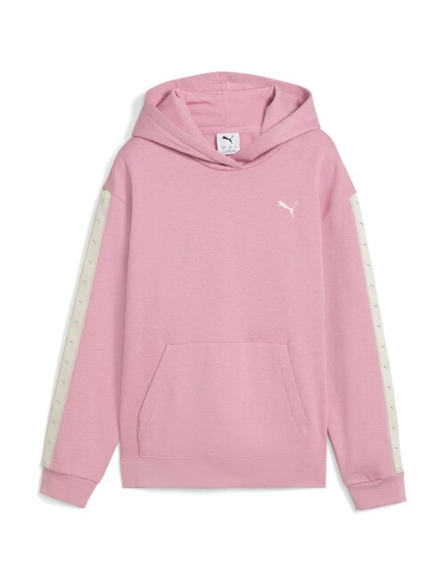 Puma Essentials Tape Relaxed Hoodie, Poised Pink product photo