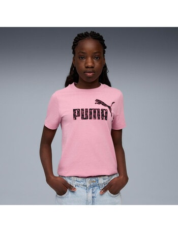 Puma Essentials Graphic Animal Tee, Pink product photo