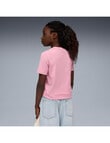 Puma Essentials Graphic Animal Tee, Pink product photo View 02 S