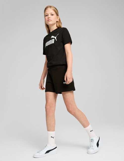Puma Essentials Small No. 1 Logo Shorts, Black product photo View 05 L