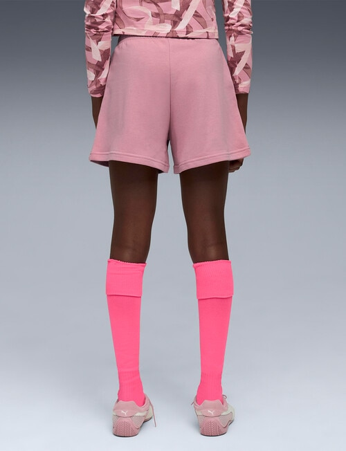 Puma Essentails Small No. 1 Logo Shorts, Poised Pink product photo View 04 L